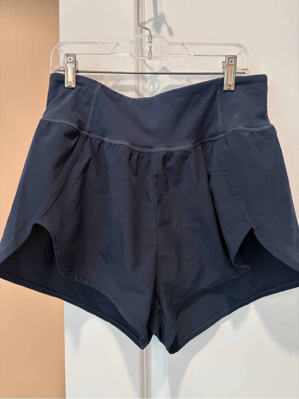 Senita Athletics Navy Marathon Athletic Shorts